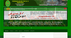 Desktop Screenshot of dilmil-denpasar.go.id